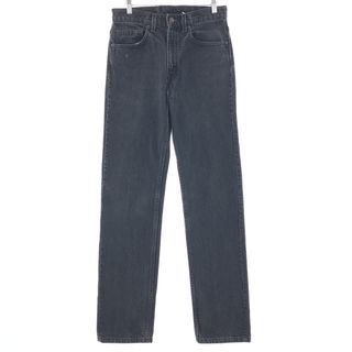 リーバイス(Levi's)の古着 90年代 リーバイス Levi's 505 ブラックジーンズ テーパードデニムパンツ USA製 メンズw30 ヴィンテージ /taa001201(デニム/ジーンズ)