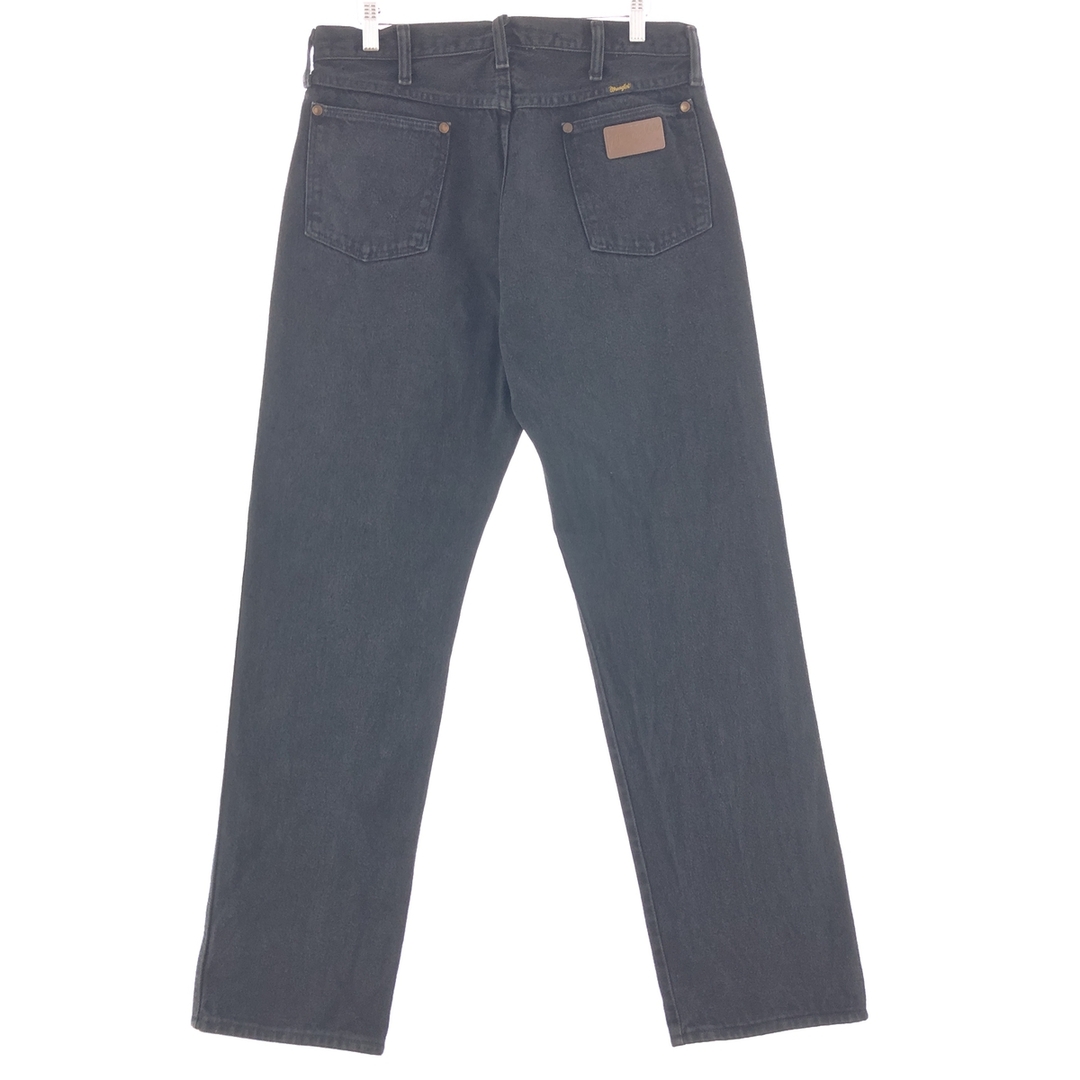 Wrangler(ラングラー)の古着 ラングラー Wrangler ブラックストレートデニムパンツ USA製 メンズw33 /taa002114 メンズのパンツ(デニム/ジーンズ)の商品写真