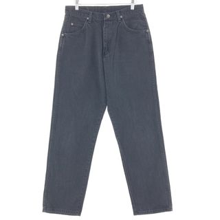 ラングラー(Wrangler)の古着 ラングラー Wrangler ブラックジーンズ ストレートデニムパンツ メンズw31 /taa001210(デニム/ジーンズ)