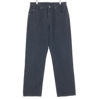 ラングラー(Wrangler)の古着 ラングラー Wrangler ブラックジーンズ デニムパンツ メンズw34 /taa001250(デニム/ジーンズ)