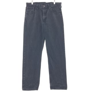 ラングラー(Wrangler)の古着 ラングラー Wrangler ブラックジーンズ デニムパンツ メンズw34 /taa001241(デニム/ジーンズ)