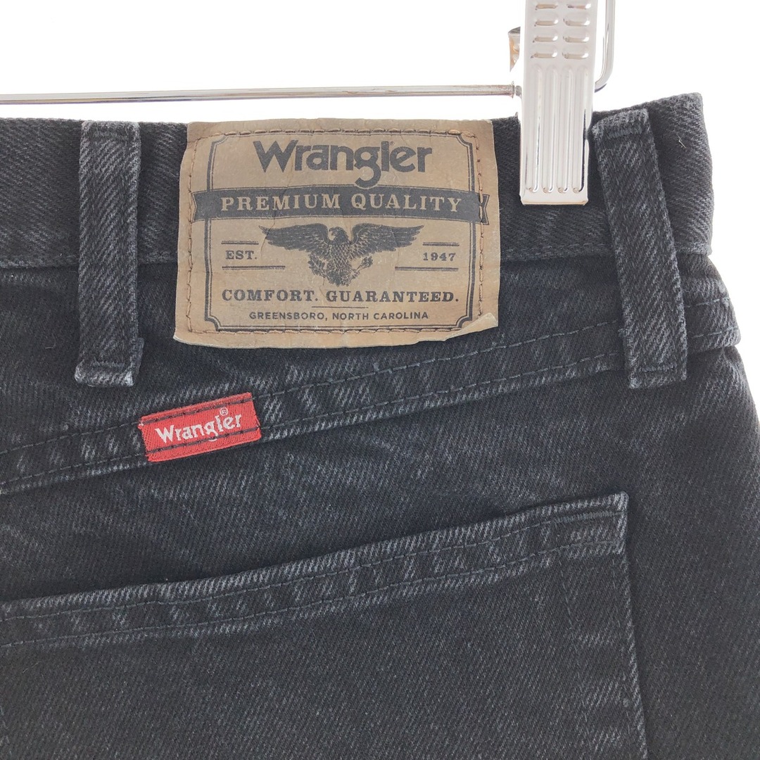 Wrangler(ラングラー)の古着 ラングラー Wrangler ブラックジーンズ デニムパンツ メンズw34 /taa001244 メンズのパンツ(デニム/ジーンズ)の商品写真