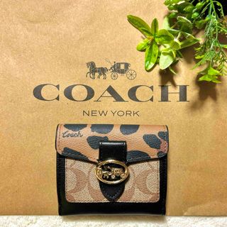 新品未使用★COACH折り財布 シグネチャー エンボス ホワイト