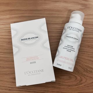 ロクシタン(L'OCCITANE)のロクシタン レーヌブランシュ クレンジングフォーム・シートマスク(パック/フェイスマスク)