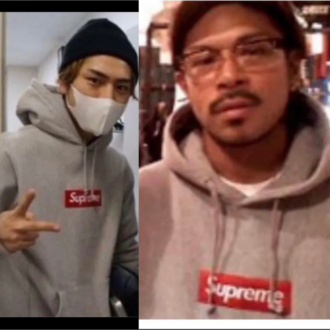 supreme 16FW Boxlogo パーカー