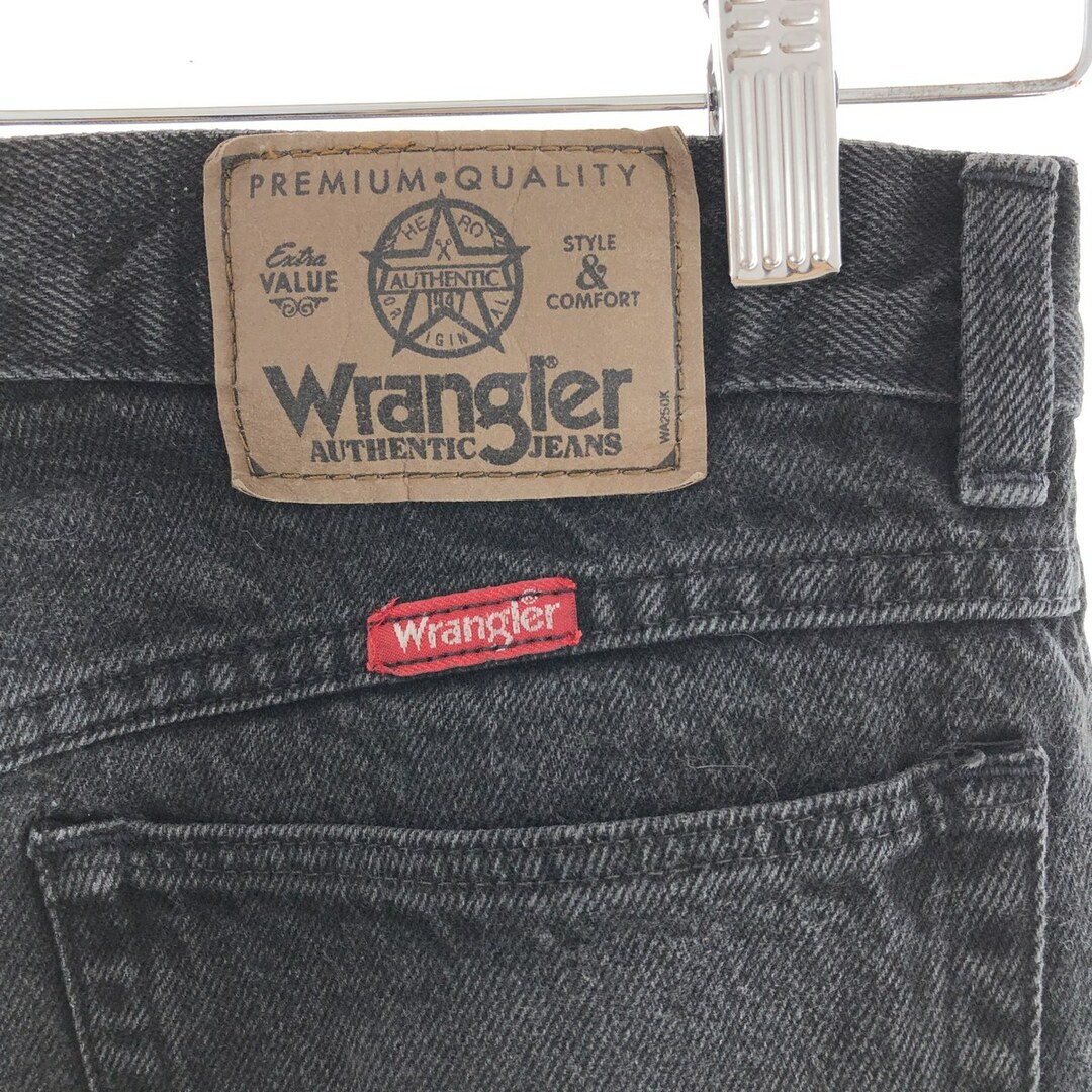 Wrangler(ラングラー)の古着 90年代 ラングラー Wrangler 97601CB ブラックジーンズ デニムパンツ メンズw32 ヴィンテージ /taa001260 メンズのパンツ(デニム/ジーンズ)の商品写真