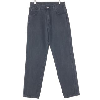 ラングラー(Wrangler)の古着 90年代 ラングラー Wrangler 97601CB ブラックジーンズ デニムパンツ メンズw32 ヴィンテージ /taa001260(デニム/ジーンズ)