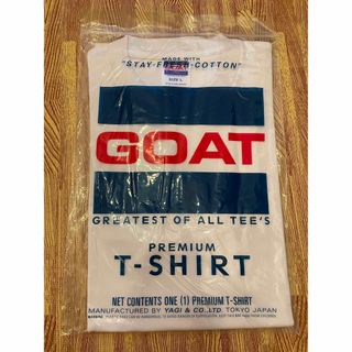 【新品】GOAT TEE Tシャツ 無地 White Lサイズ(Tシャツ/カットソー(半袖/袖なし))