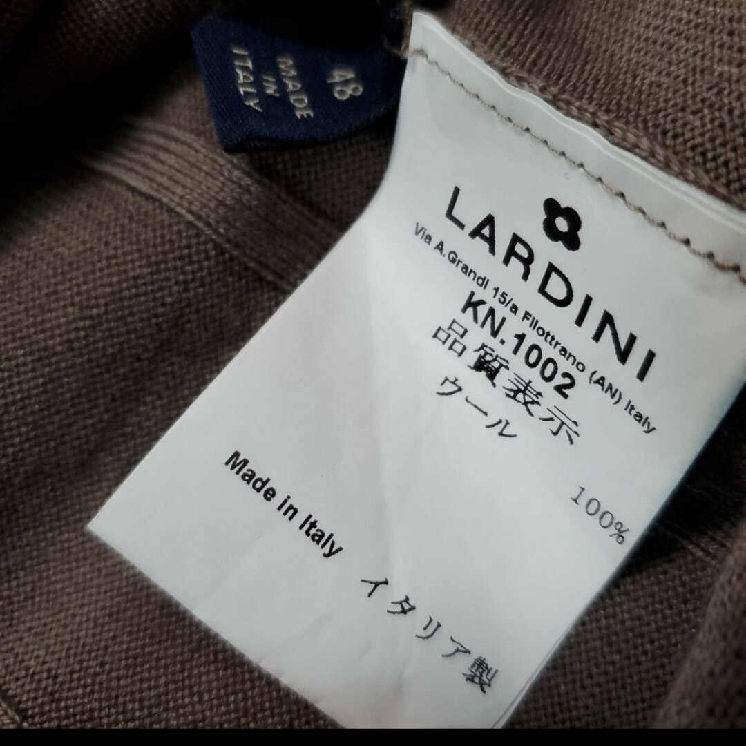 LARDINI(ラルディーニ)の【美品】ラルディーニ  ウールニット、タートルネック、ハイネック メンズのトップス(ニット/セーター)の商品写真