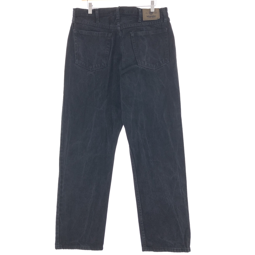 Wrangler(ラングラー)の古着 ラングラー Wrangler RELAXED FIT ブラックジーンズ デニムパンツ メンズw34 /taa001247 メンズのパンツ(デニム/ジーンズ)の商品写真