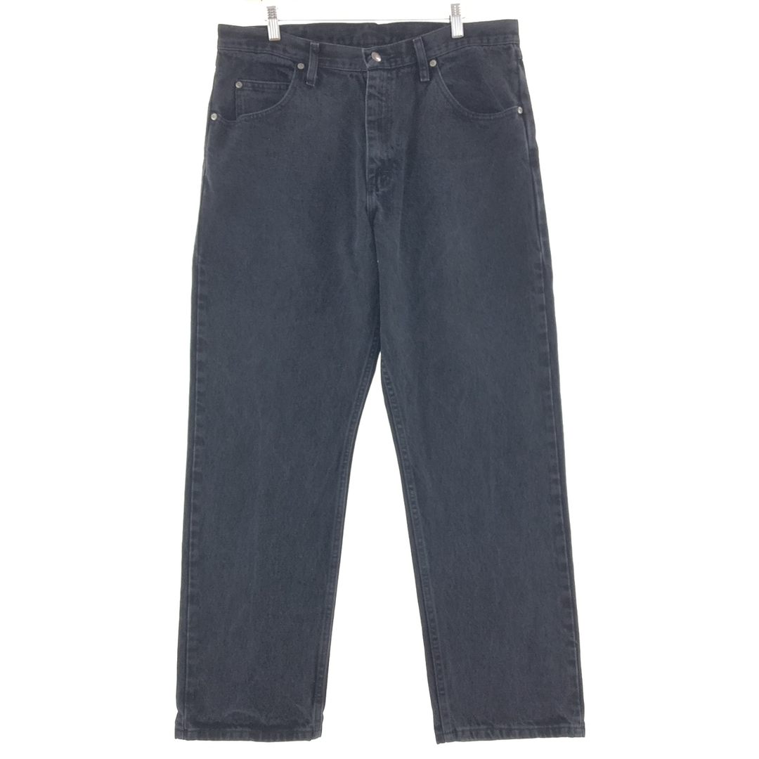 Wrangler(ラングラー)の古着 ラングラー Wrangler RELAXED FIT ブラックジーンズ デニムパンツ メンズw36 /taa001259 メンズのパンツ(デニム/ジーンズ)の商品写真