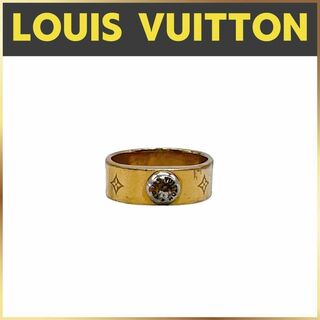 ルイヴィトン(LOUIS VUITTON)の【良品】ルイヴィトン M00210 バーグ ナノグラム S キーリング(リング(指輪))
