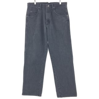 ラングラー(Wrangler)の古着 ラングラー Wrangler ブラックジーンズ デニムパンツ メンズw34 /taa001234(デニム/ジーンズ)