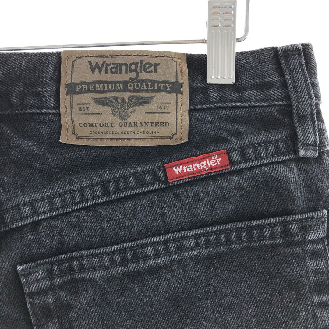 Wrangler(ラングラー)の古着 ラングラー Wrangler ブラックジーンズ デニムパンツ メンズw32 /taa001268 メンズのパンツ(デニム/ジーンズ)の商品写真