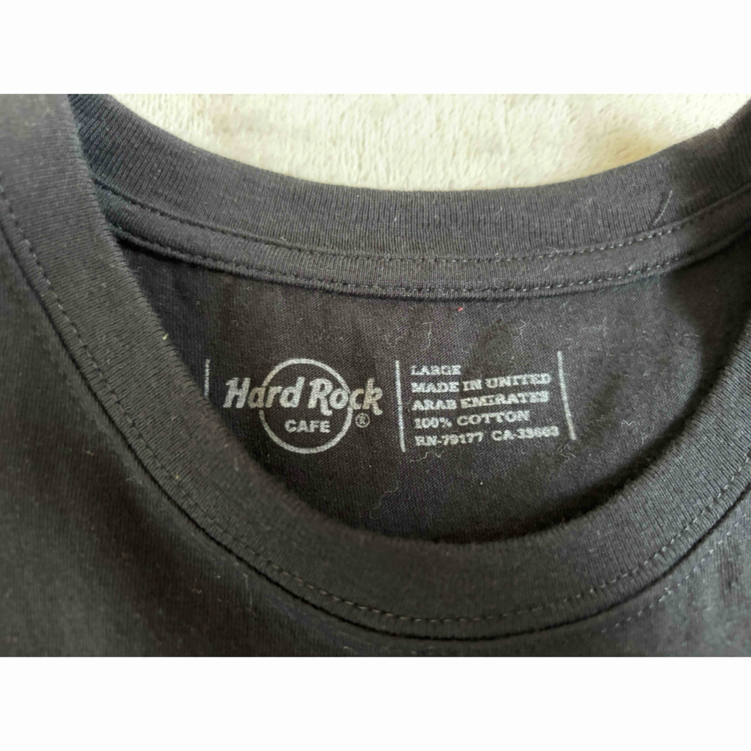 Hard Rock CAFE(ハードロックカフェ)の【未使用】Hard Rock CAFE Guam　Tシャツ　黒　レディース レディースのトップス(Tシャツ(半袖/袖なし))の商品写真