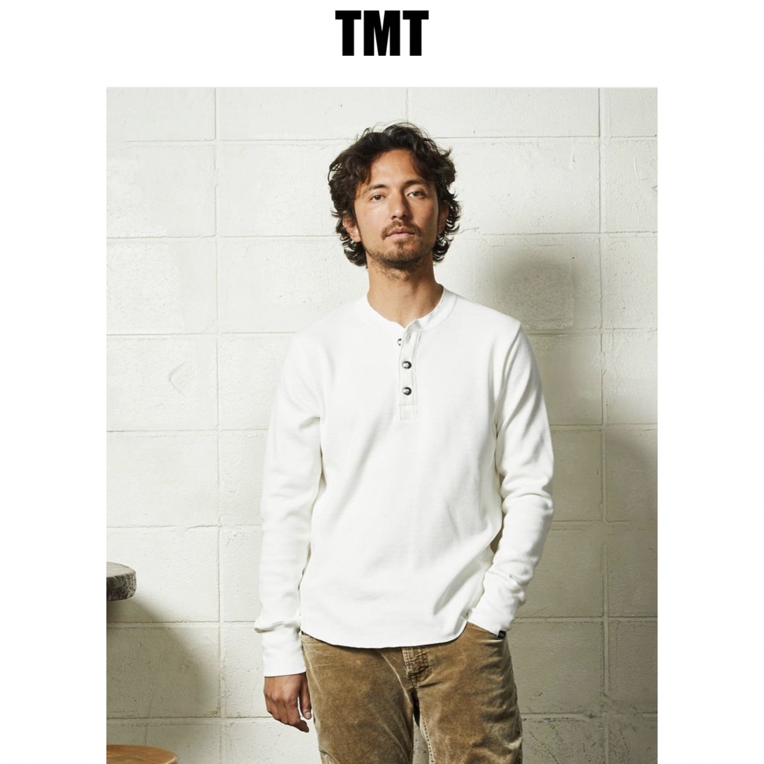 Tシャツ/カットソー(七分/長袖)新品タグ付き TMT 裏起毛 サーマル