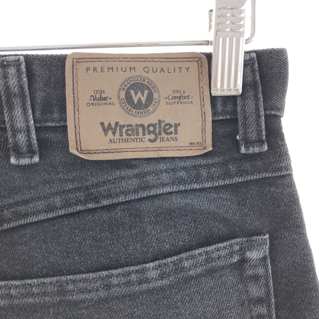 Wrangler(ラングラー)の古着 ラングラー Wrangler ブラックジーンズ デニムパンツ メンズw35 /taa002267 メンズのパンツ(デニム/ジーンズ)の商品写真