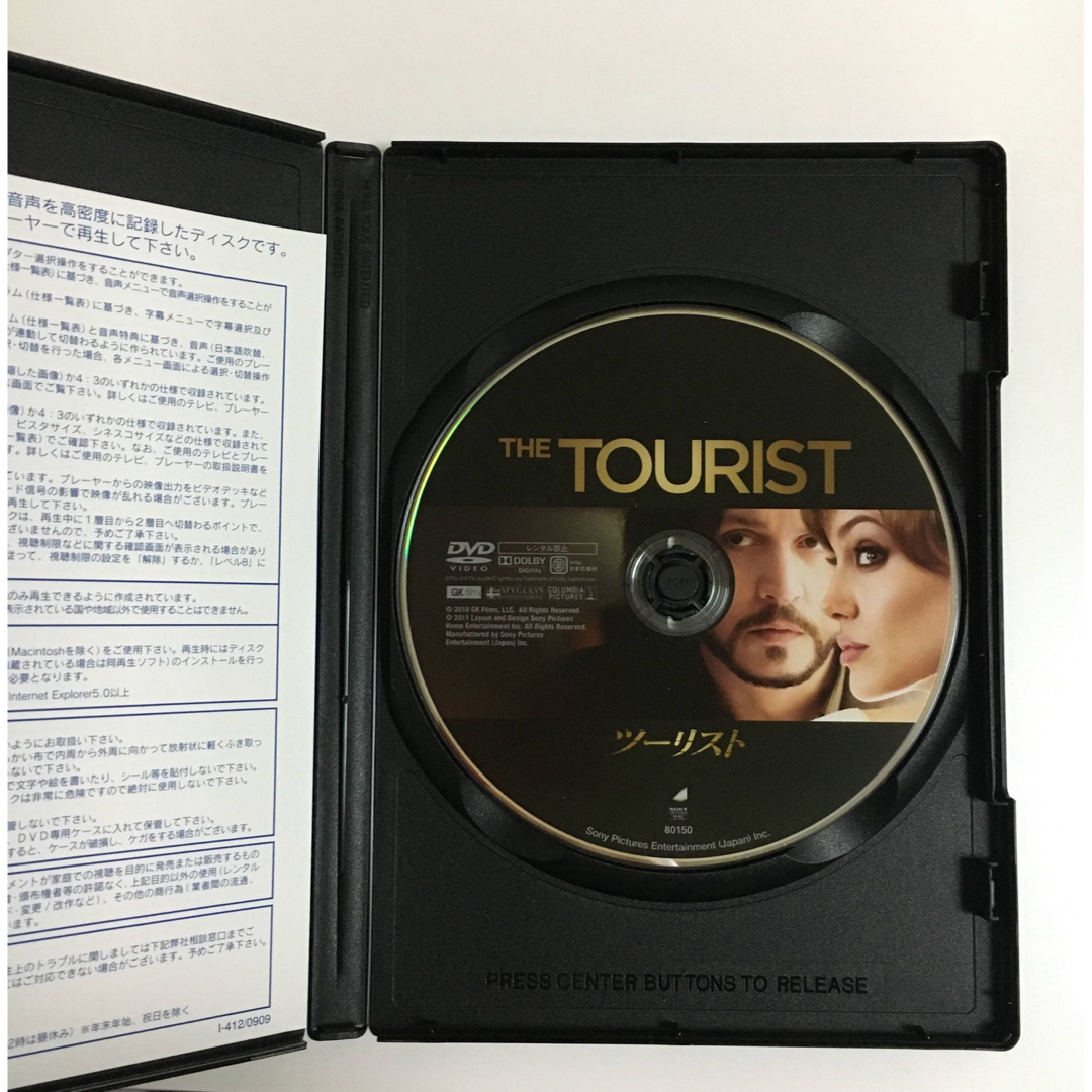 SONY(ソニー)のTHE TOURIST ツーリスト DVD エンタメ/ホビーのDVD/ブルーレイ(外国映画)の商品写真