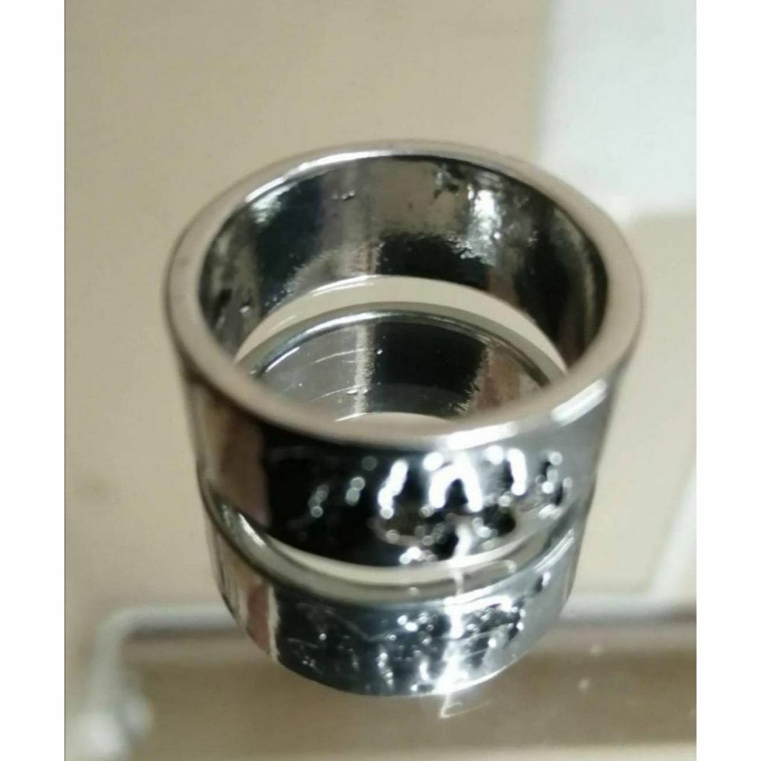 【SALE】リング メンズ アクセサリー シルバー ウルフ 指輪 20号 メンズのアクセサリー(リング(指輪))の商品写真