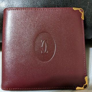 カルティエ(Cartier)の《極美品》カルティエ　二つ折財布(折り財布)