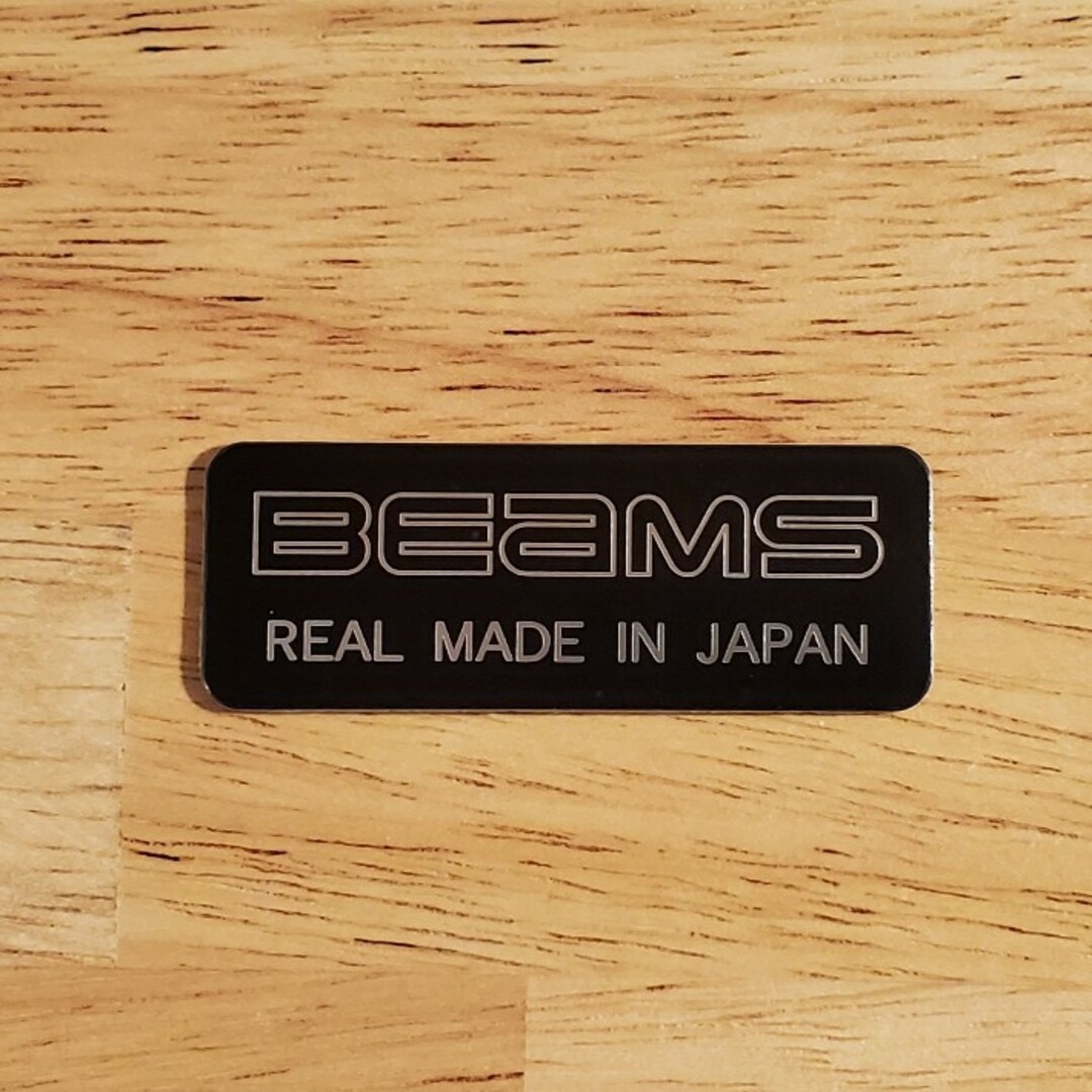 BEAMS(ビームス)の【未使用品】BEAMSマフラーエンブレム 自動車/バイクのバイク(ステッカー)の商品写真