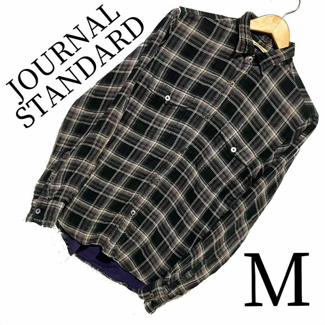 【2点で10％引】ジャーナルスタンダード　チェックネルシャツ　メンズ　春　秋 メンズのトップス(シャツ)の商品写真