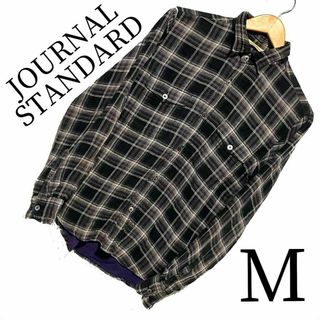 【2点で10％引】ジャーナルスタンダード　チェックネルシャツ　メンズ　春　秋(シャツ)