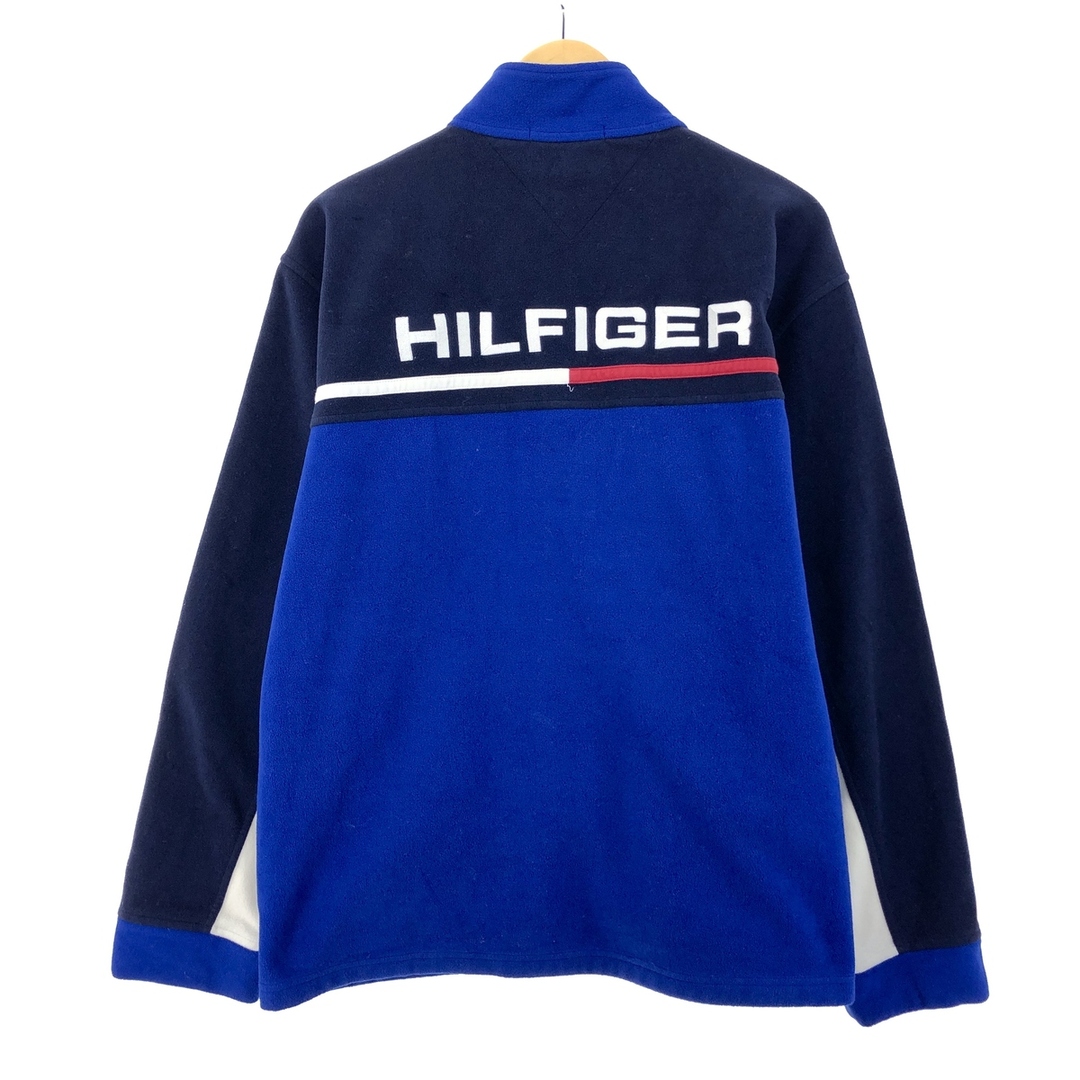 TOMMY HILFIGER(トミーヒルフィガー)の古着 トミーヒルフィガー TOMMY HILFIGER ハーフジップ フリースプルオーバー メンズXL /eaa379091 メンズのジャケット/アウター(その他)の商品写真