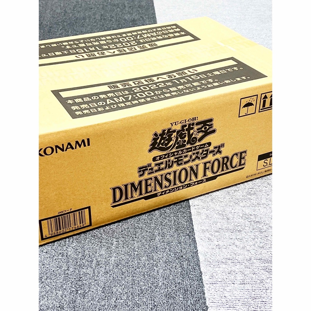 遊戯王 - 新品未開封 ディメンションフォース 初回版 1カートン 24時間