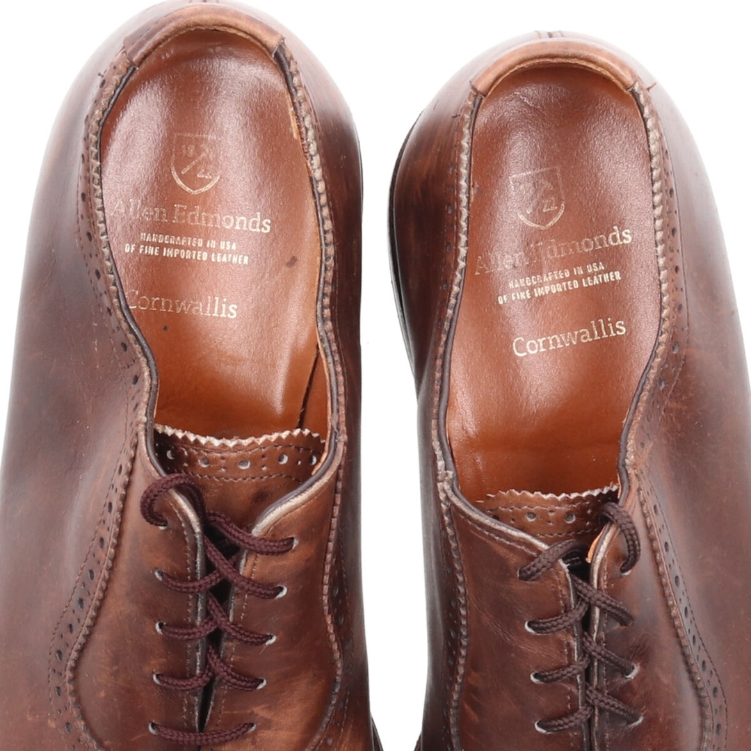 アレンエドモンズ ALLEN EDMONDS cornwallis プレーントゥシューズ USA製 US10 メンズ28.0cm /saa0096692cm商品名