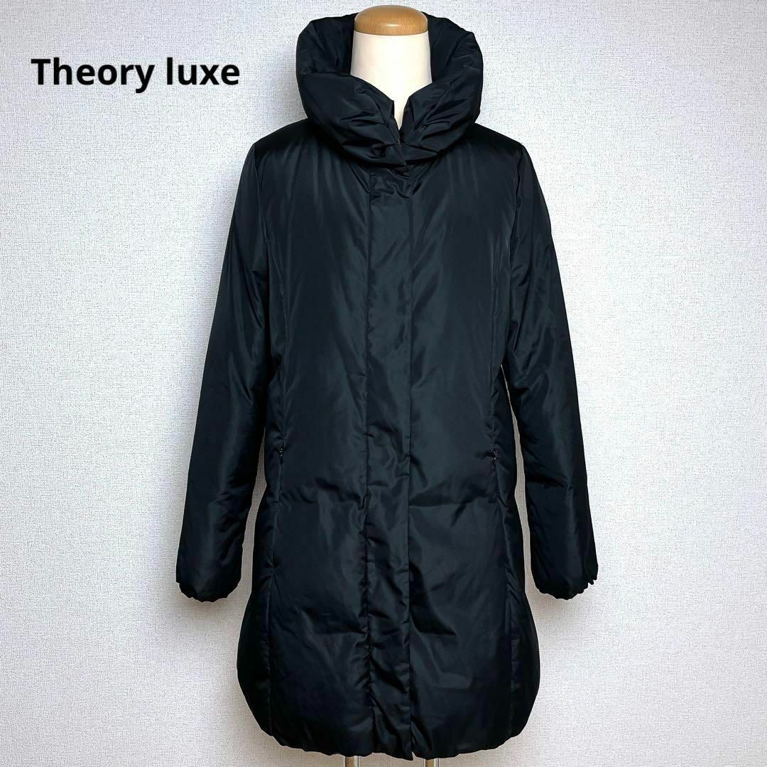 【極美品】theory luxe セオリーリュクス　ショールカラーダウンコート