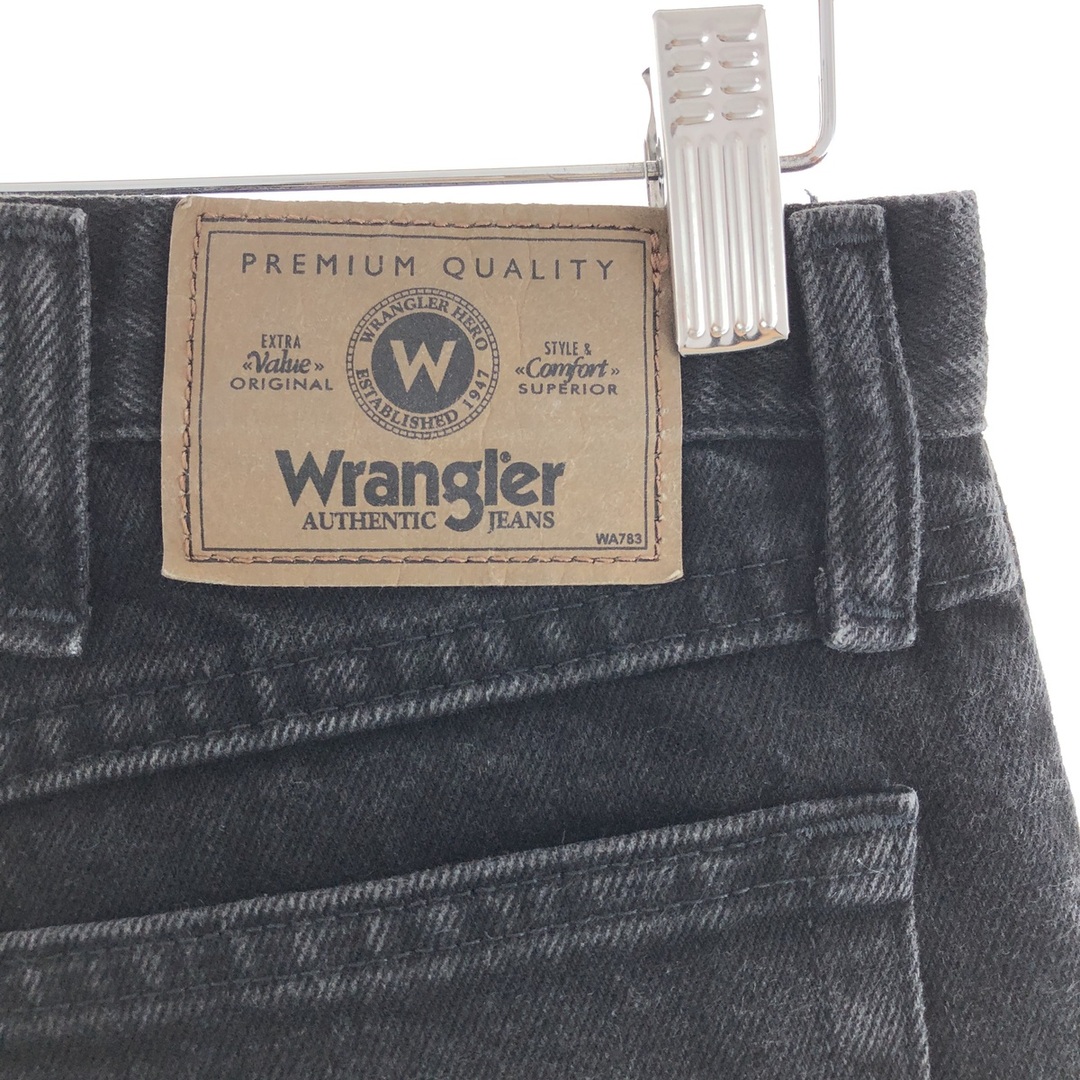 Wrangler(ラングラー)の古着 ラングラー Wrangler ブラックジーンズ デニムパンツ メンズw34 /taa001231 メンズのパンツ(デニム/ジーンズ)の商品写真