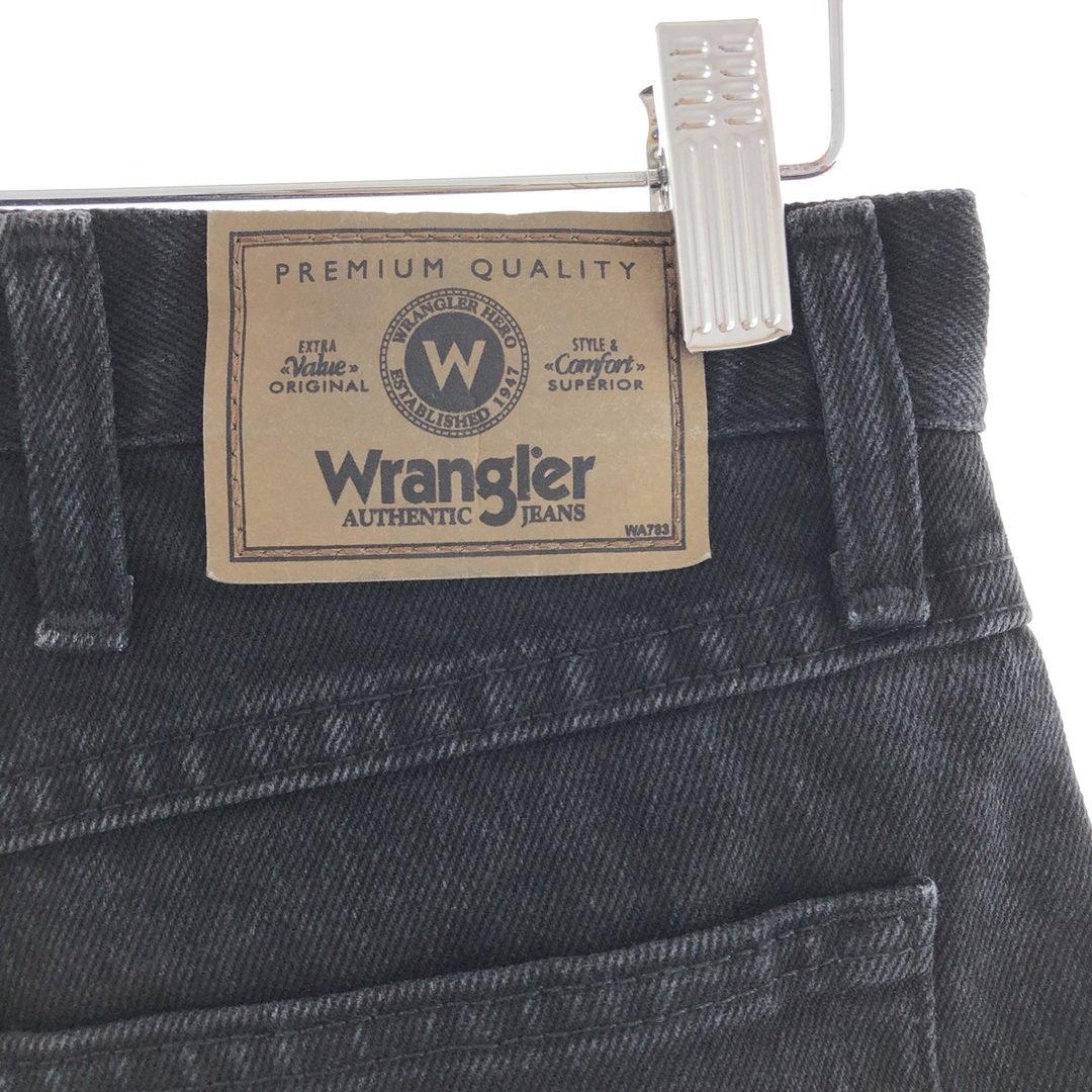 Wrangler(ラングラー)の古着 ラングラー Wrangler RELAXED FIT ブラックジーンズ デニムパンツ メンズw34 /taa001237 メンズのパンツ(デニム/ジーンズ)の商品写真