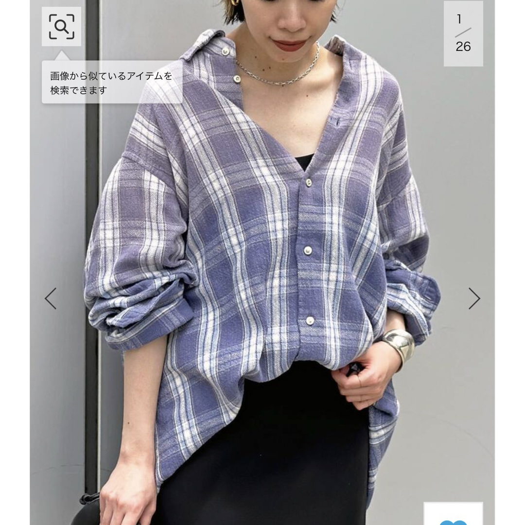 AP STUDIO - AP STUDIO KURO CHECK SHIRTの通販 by upground's shop