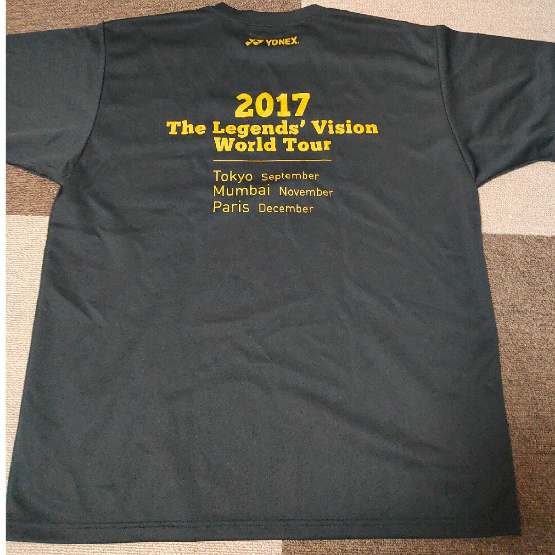 yonex LegendsVision2017 Tシャツ スポーツ/アウトドアのスポーツ/アウトドア その他(バドミントン)の商品写真