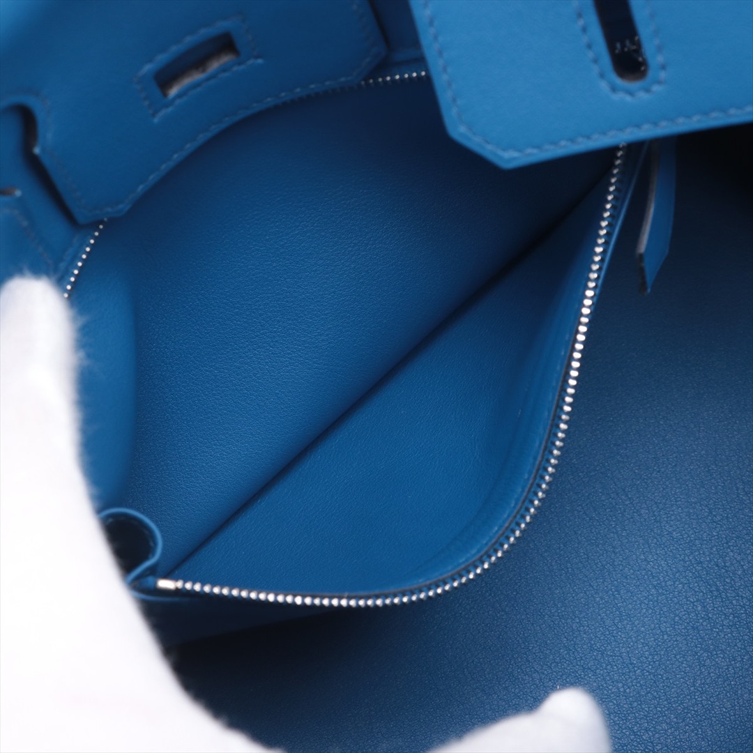 Hermes(エルメス)のエルメス バーキン25 ヴォースイフト  ブルーフランス レディース ハン レディースのバッグ(ハンドバッグ)の商品写真