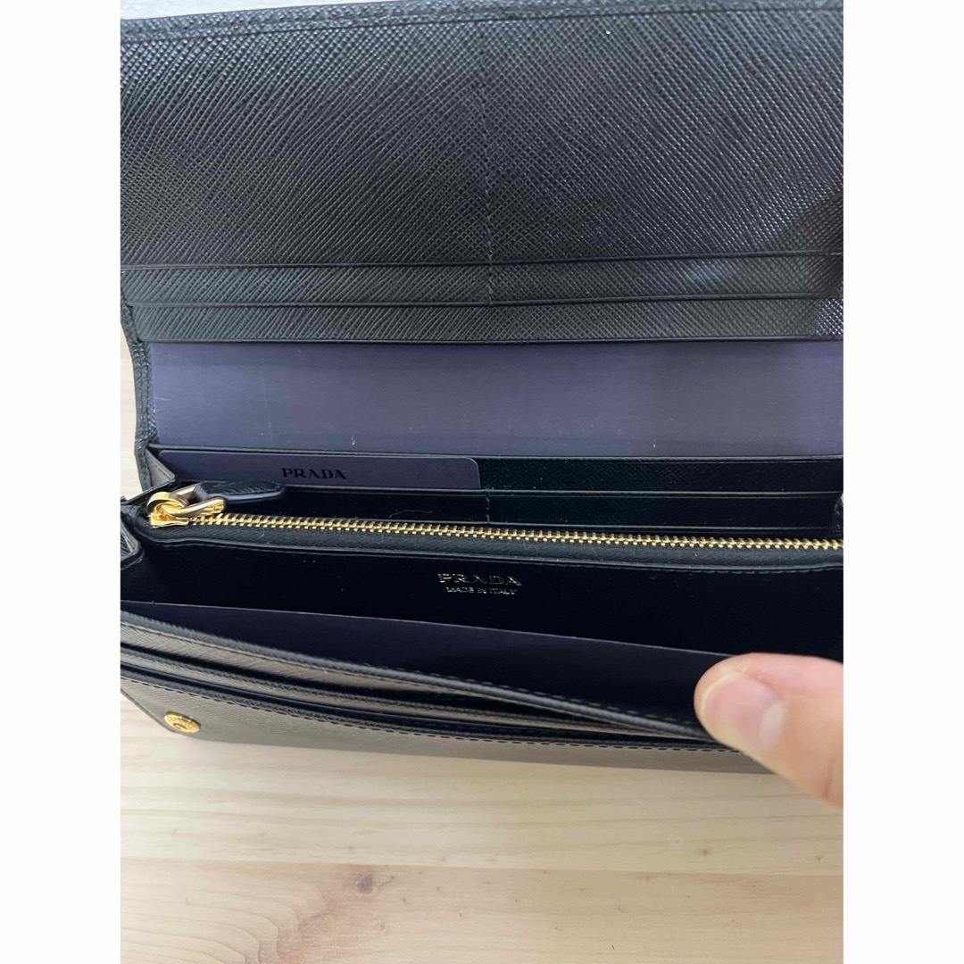 未使用 極美品 PRADA プラダ 財布 長財布 サフィアーノ ブラック 未使用 極美品 PRADA プラダ 財布 長財布 サフィアーノ ブラック