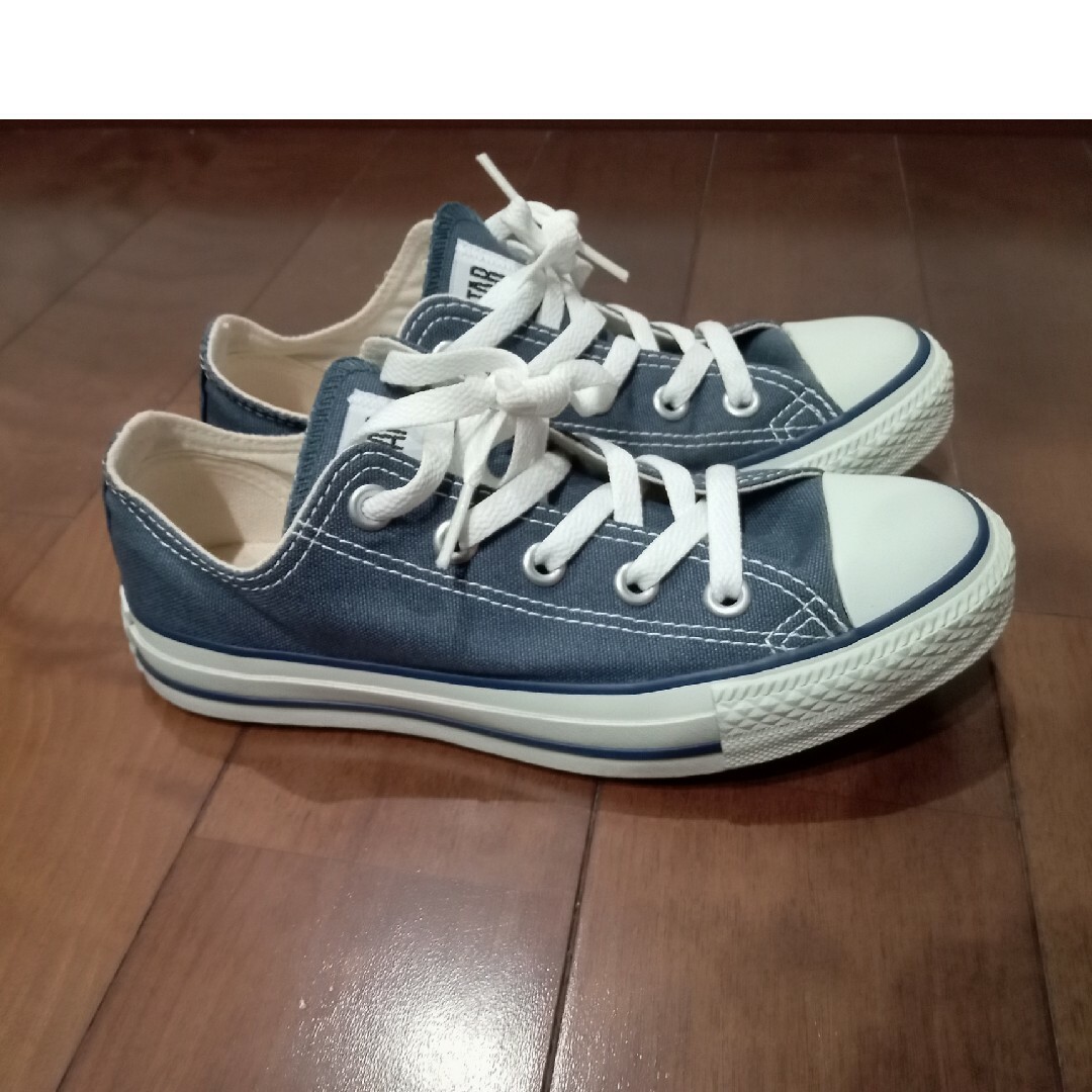 ALL STAR（CONVERSE）(オールスター)のコンバース　オールスター　シューズ　ネイビー　22cm US3 レディースの靴/シューズ(スニーカー)の商品写真