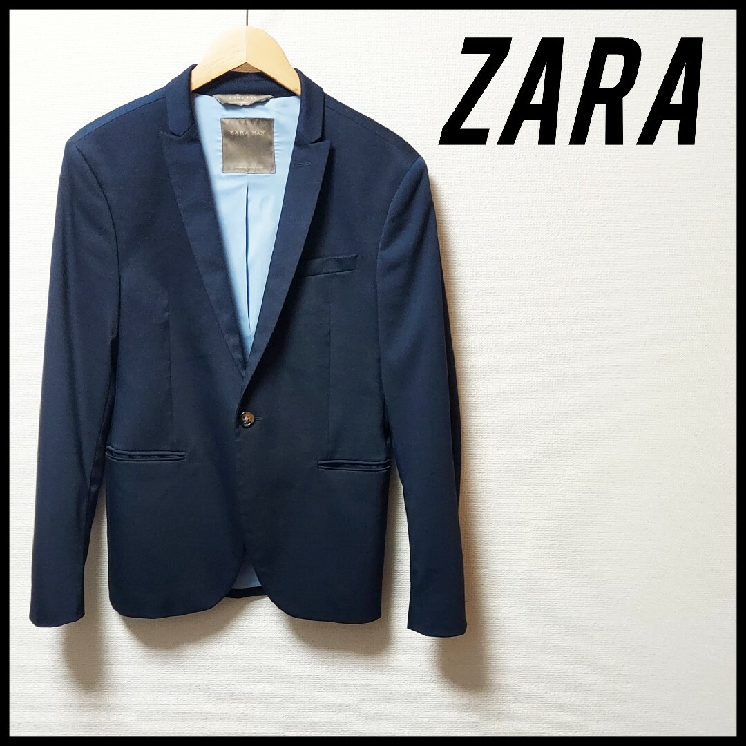 ZARA　ザラ　メンズ　テーラード　ブレザー　ジャケット | フリマアプリ ラクマ