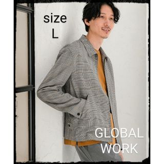 グローバルワーク(GLOBAL WORK)の【美品】アーバンジップブルゾン(ブルゾン)