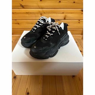 バレンシアガ(Balenciaga)の【確実正規品】BALENCIAGA Triple S BLACK(スニーカー)