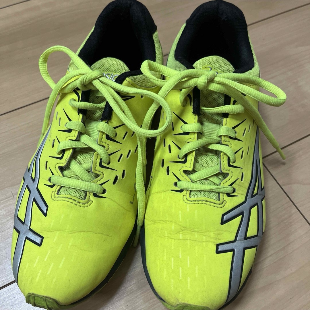 LAZERBEAM（ASICS） - アシックス レーザービーム 22.5cm イエローの