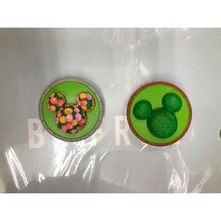 ディズニー(Disney)のディズニー　ミニチュア オブジェ 植え込み ミッキー2点セット(置物)