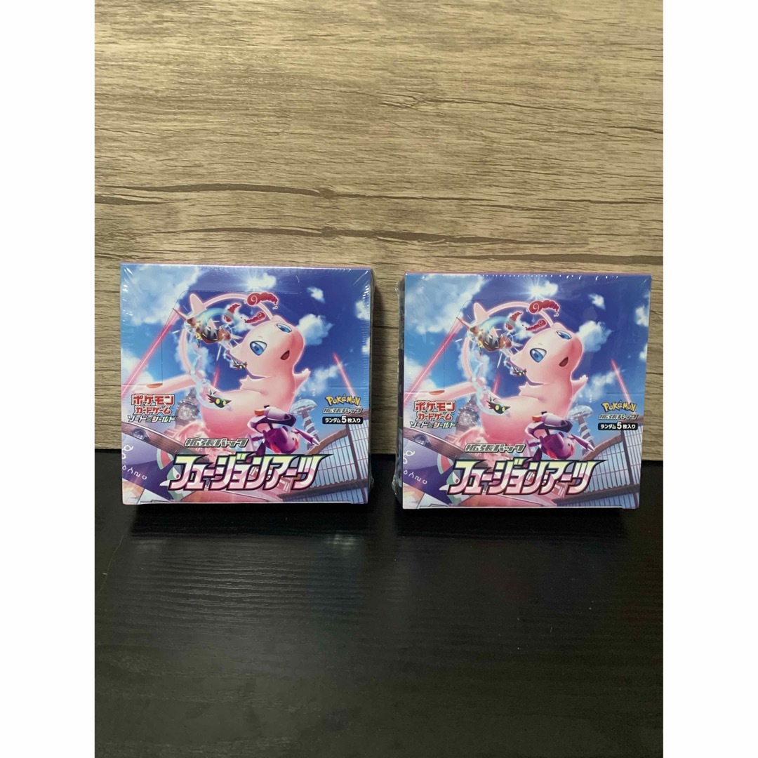 フュージョンアーツ　2box シュリンク付き未開封