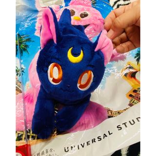 セーラームーン(セーラームーン)のユニバ　USJ セーラームーン　ルナ　ぬいぐるみ　新品　未使用(ぬいぐるみ)