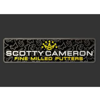 スコッティキャメロン(Scotty Cameron)の送料無料 スコッティキャメロン ステッカー 7ポイントクラウン イエロー(その他)