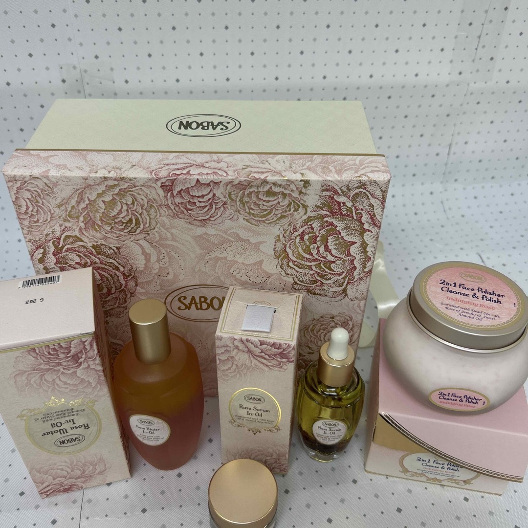 SABON(サボン)のローズフェイス コンプリートキット ウォータージュレ  2021 コスメ/美容のスキンケア/基礎化粧品(化粧水/ローション)の商品写真