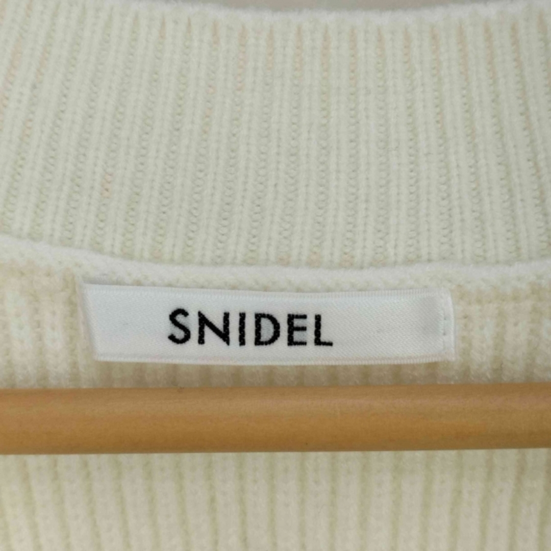 SNIDEL(スナイデル)のsnidel(スナイデル) オーバーサイズニットベスト レディース トップス レディースのトップス(ベスト/ジレ)の商品写真