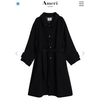 アメリヴィンテージ(Ameri VINTAGE)のSOFT WOOL BAL COLLAR COAT(ロングコート)