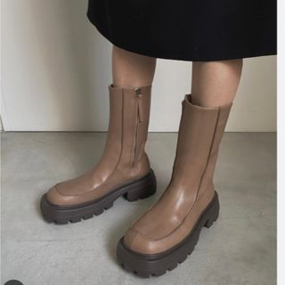 アメリヴィンテージ(Ameri VINTAGE)の【AMERI】SHARK SOLE SQUARE BOOTS(ブーツ)